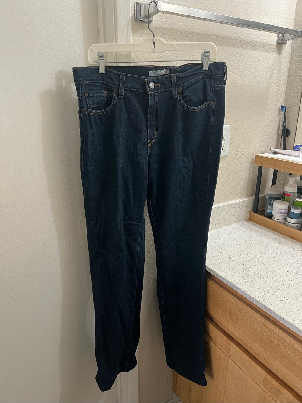 Levi's Women's Straight Leg Jeans - Dark Indigo
